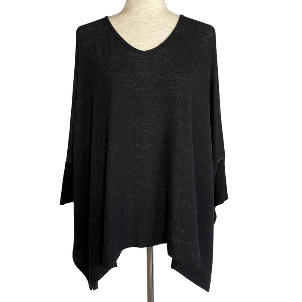 CHARMING CHARLIE Soft & Comfy Asymmetrical Lightweight Tunic Sweater Size Medium